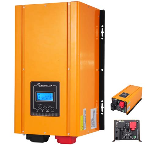 3000W Nominal 9000W Peak Pure Sine Wave Power Inverter DC 12V AC 110V ...