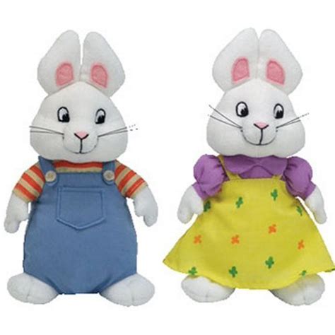 Ty Max And Ruby Stuffed Bunny Beanie Babies Easter Set Of 2 - Walmart ...