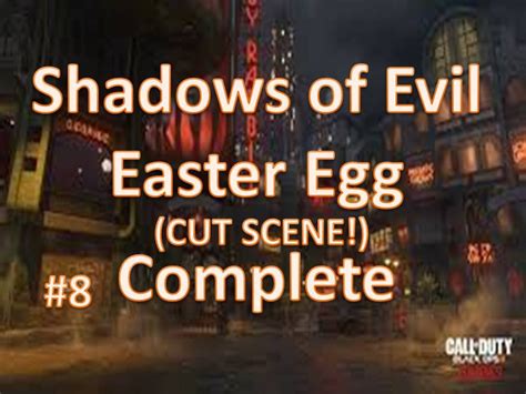 Shadows of Evil : EASTER EGG COMPLETE (Call of Duty Black Ops 3 Zombies ...