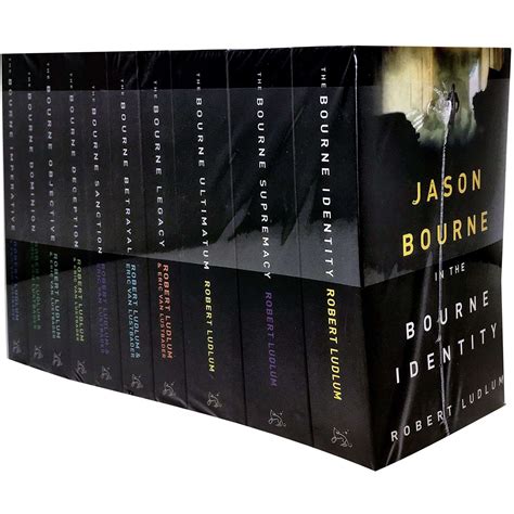 The Jason Bourne Series Collection Robert Ludlum 10 Books Set Id ...