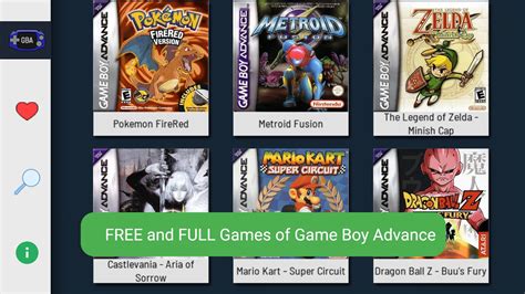 ดาวน์โหลด Game Boy Advance Emulator - GBA Full and Free APK สำหรับ Android