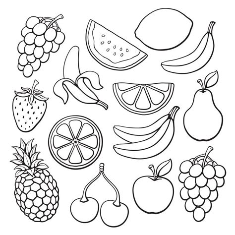 Desenho de frutas para colorir, #desenhodefrutasparacolorir # ...