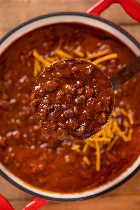 Texas Chili Recipe With Tomato Sauce | Deporecipe.co