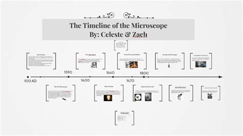 Frise Chronologique Du Microscope