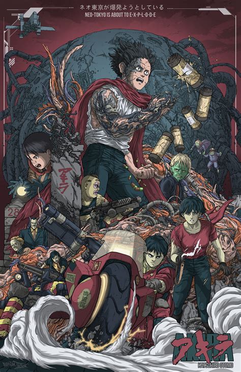 Akira Poster by Alexander Iaccarino