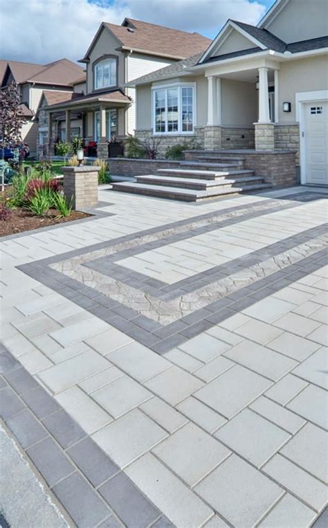 Modern Driveway Paving Design | Patio pavers design, Paving design ...