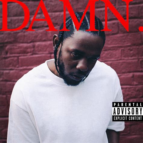 Kendrick Lamar – DAMN. album cover - Fonts In Use