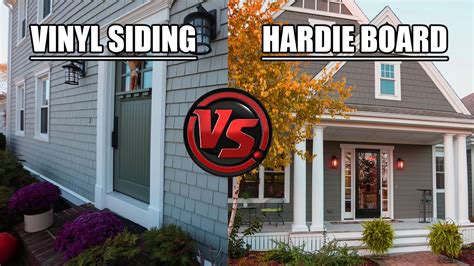 Vinyl Siding vs Hardie Board - YouTube