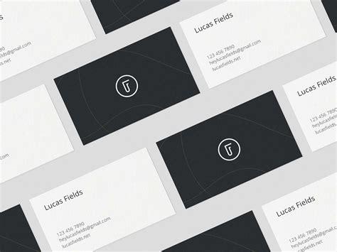 Free Ultra Minimalist Business Card Mockups (PSD)