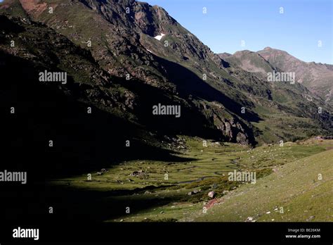 The Vallnord ski resort in Andorra in summer time Stock Photo - Alamy