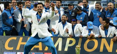 On This Day, India Won The 2013 Champions Trophy & MS Dhoni Achieved A ...