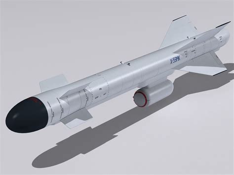 3d kh-59 missile kh-59mk model