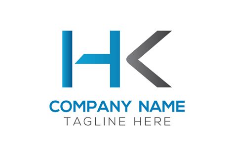 HK Logo Design Graphic by Rana Hamid · Creative Fabrica