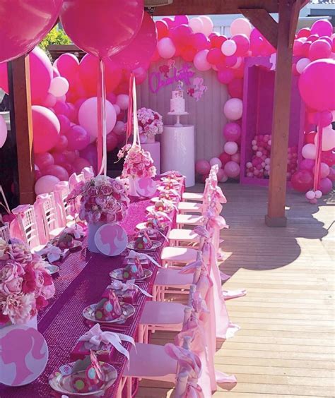 Diy Barbie Birthday Party Ideas