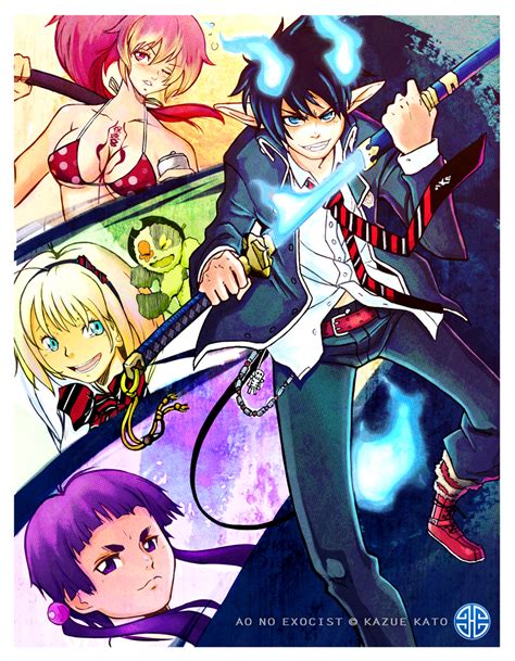 Animax action: Blue Exorcist Fan Art