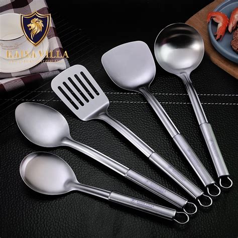 Kaisa Villa stainless kitchen utensil set 12PCS cooking utensils kit ...