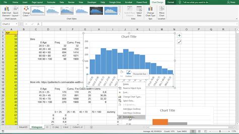 How to change bin width on histogram in excel mac 2016 - ezypsado