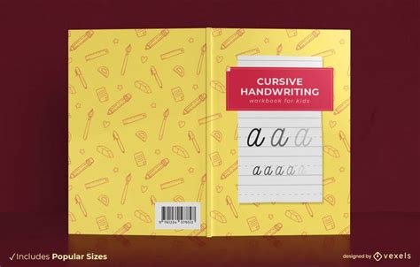 Cursive handwriting book cover design #AD , #handwriting, #Cursive, # ...