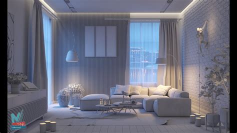 Interior Night Render Vray Sketchup | Psoriasisguru.com