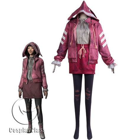 Dead by Daylight Feng Min Pink Cosplay Costume - CosplayClass