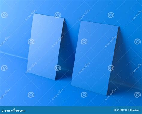 Two blue blank canvases stock illustration. Illustration of board ...