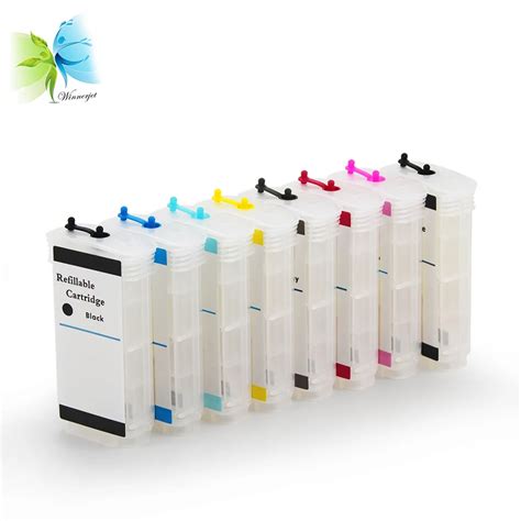 130ml Refill Ink Cartridge For Hp 70 Compatible For Hp Designjet Z2100 ...