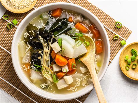 Vegan Daikon Miso Soup Recipe | Foodaciously