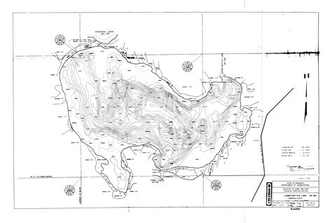 Lake depth maps: Minnesota DNR