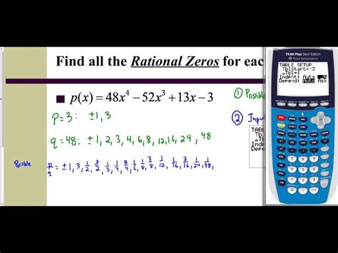 Find Real Zeros Calculator