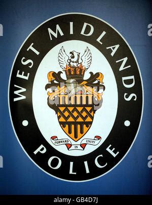 West Midlands Police badge Stock Photo - Alamy