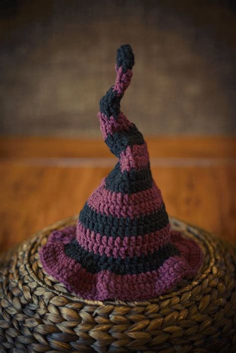 RTS Baby Crochet Witch Hat Halloween Baby Hat Halloween | Etsy | Lavoro ...