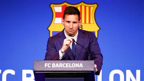 When is Lionel Messi's press conference? How to watch Barcelona legend ...