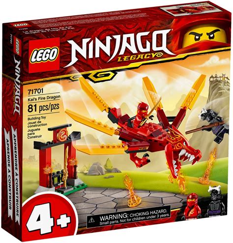 LEGO Ninjago 71701 pas cher, Le dragon de feu de Kai