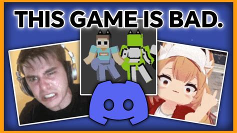 PLAYING HORRIBLE DISCORD GAMES 1 - YouTube