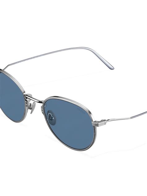 Prada Eyewear round-frame Tinted Sunglasses - Farfetch