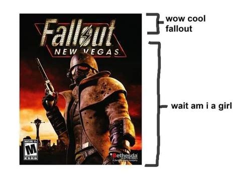 wait am i a girl | Fallout: New Vegas | Know Your Meme