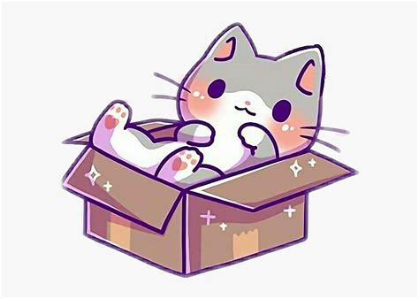 #kawaii #cute #kitty #cat #kittens #box #kittyinabox - Cat In Box ...