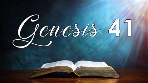 GENESIS 41 | BIBLICAL NARRATION - YouTube