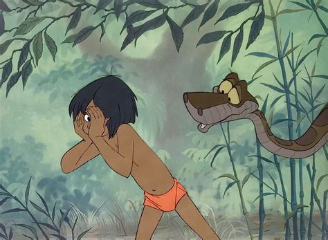 Mowgli and Kaa “THE JUNGLE BOOK” (Buena Vista, 1967) | Animated ...