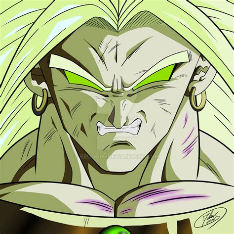 Broly FACE TO FACE by ErdoG95 on DeviantArt