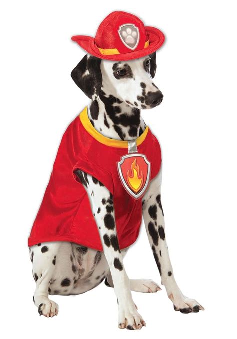 Paw Patrol Marshall The Fire Dog Pet Costume | ubicaciondepersonas.cdmx ...