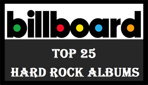 Billboard Top 25 Hard Rock Albums - 1/14/17 - Hard Rock Daddy