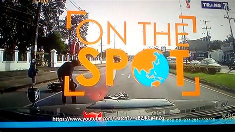 ON THE SPOT (TRANS 7) - Momen Nyaris Bertemu Ajal - YouTube