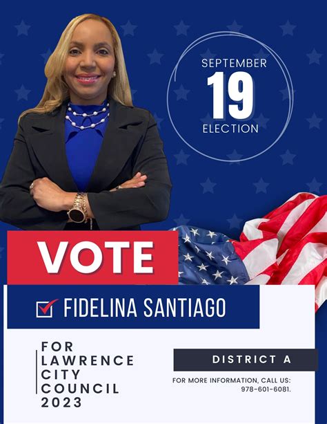 Fidelina Santiago Lawrence City Council District A