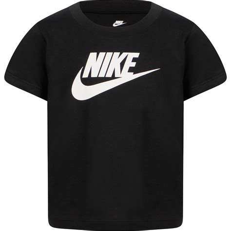 Nike Logo T-Shirt in Black | BAMBINIFASHION.COM