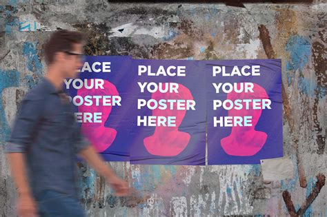 Free Urban Poster Mockup (PSD)