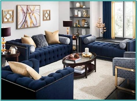 20+ Navy Blue Couch Decor