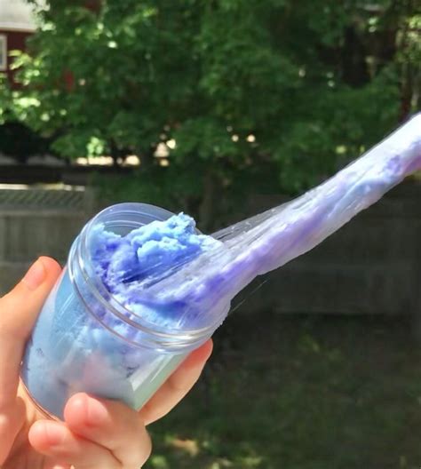 COLOR CHANGING Purple Cloud Slime Grape Scented Long | Etsy