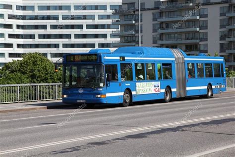 Volvo bus in Stockholm – Stock Editorial Photo © tupungato #30235811