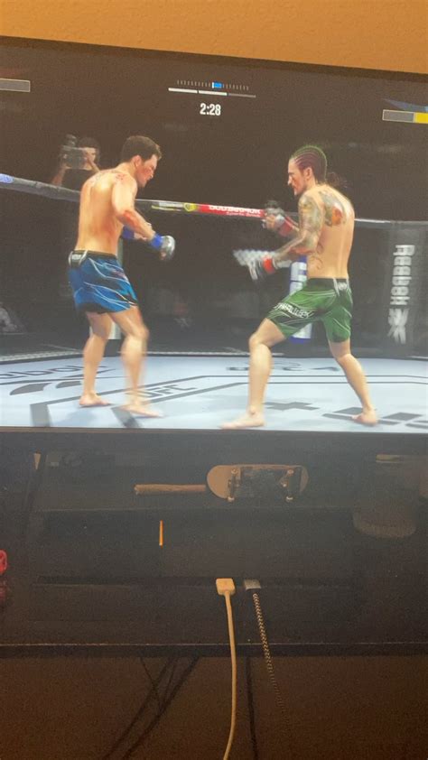 The takedown animation : r/EASportsUFC